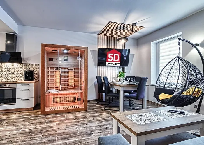 Apartament W Starym Tartaku 2 Z Sauna - 5D Apartamenty